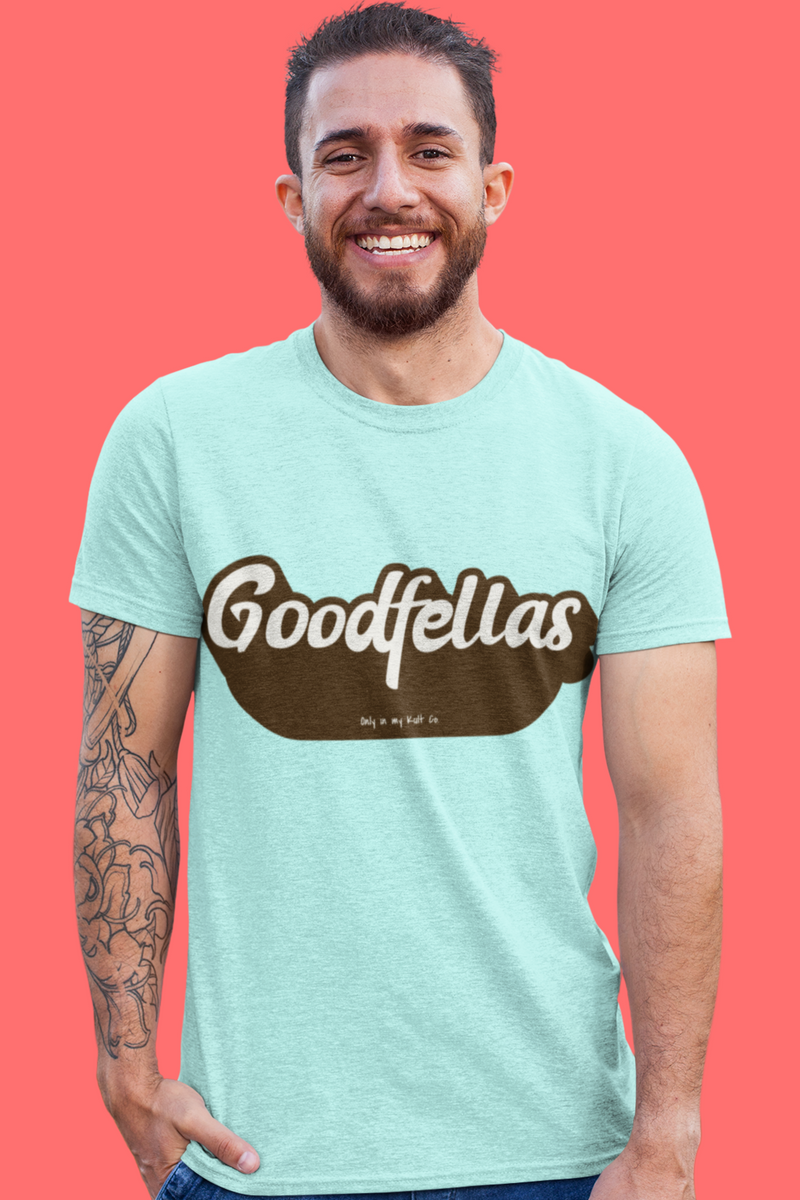 Goodfellas Printed Mint Color T-Shirt For Men