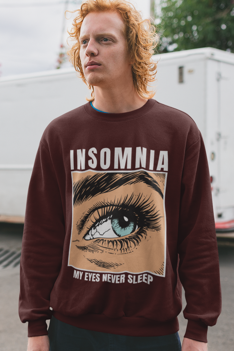 Maroon Color Sweatshirt For Men