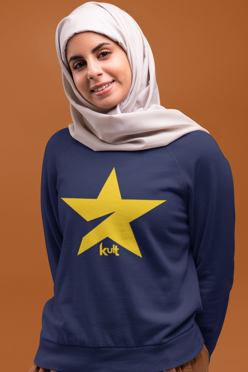 Kult Star Navy Blue Sweatshirt