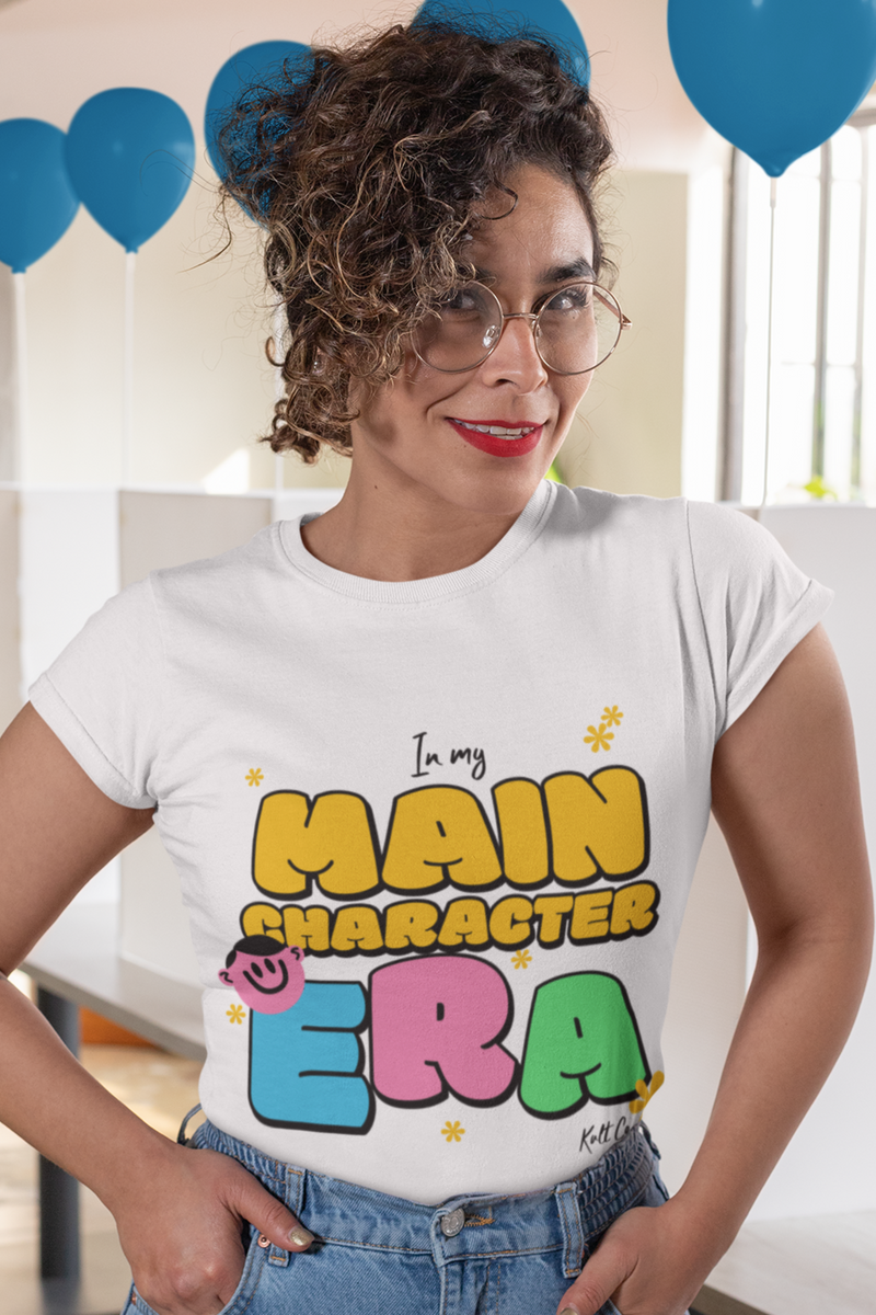 Main Character White T-Shirt For Women