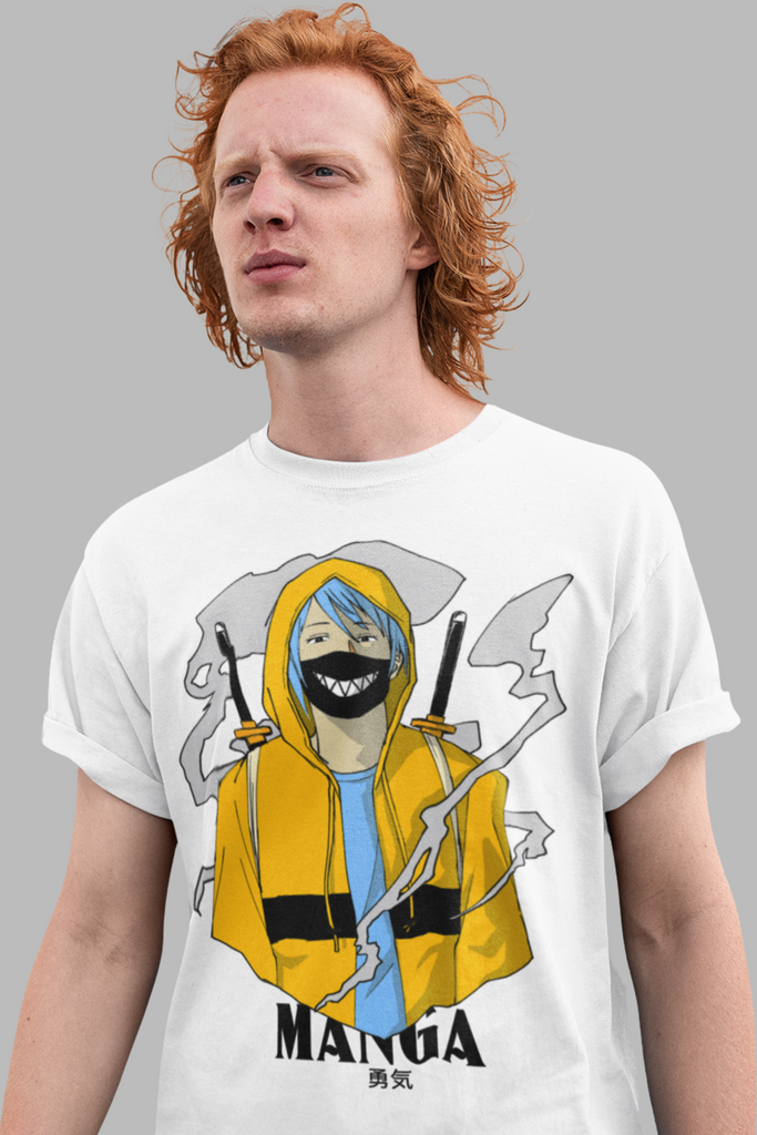 Manga - Anime White Color Classic T-Shirt