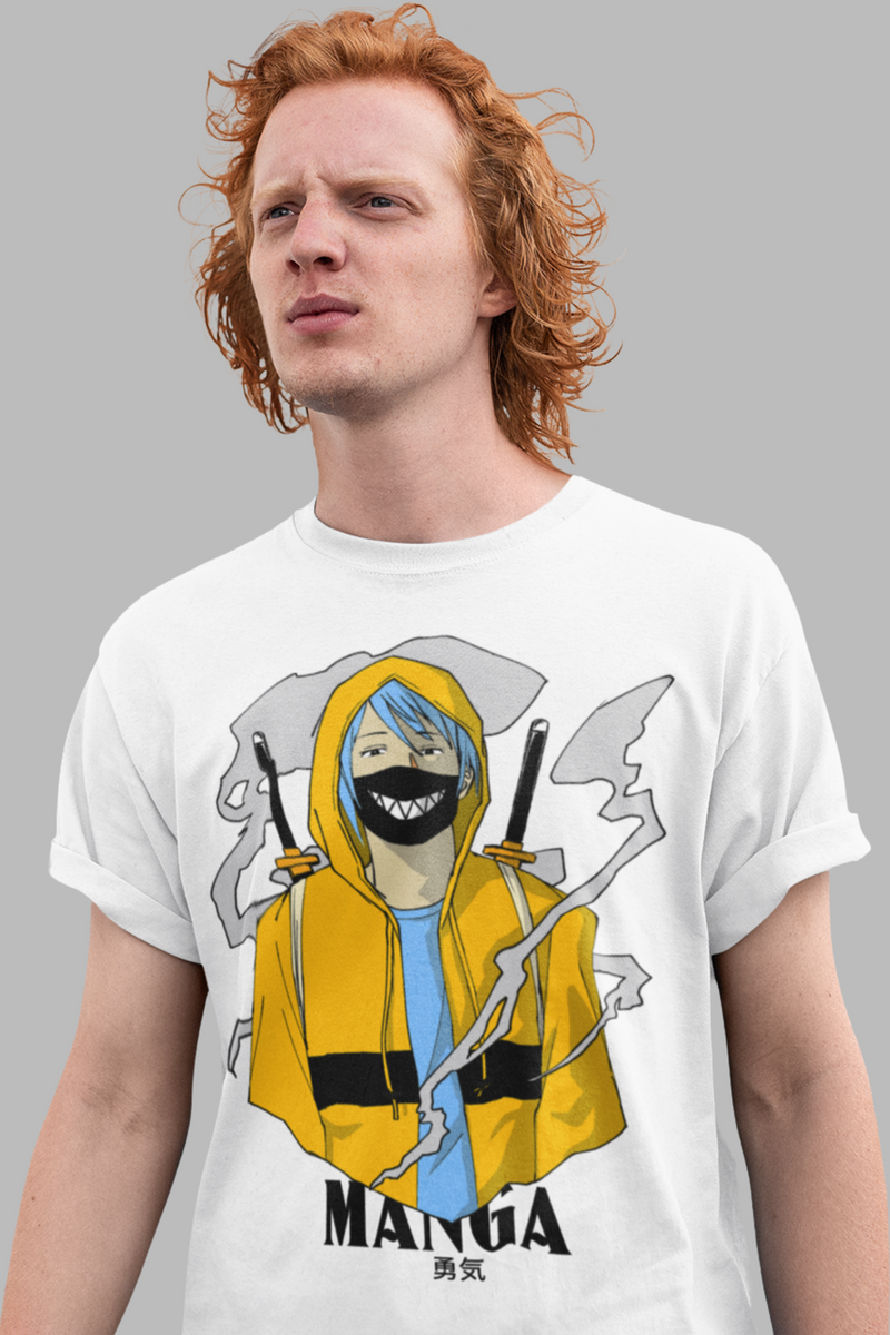 Manga - Anime White Color Classic T-Shirt