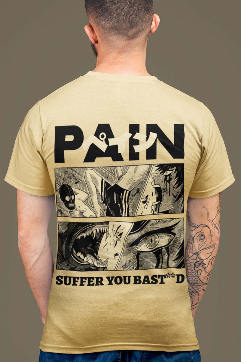 Pain - Anime Beige Color Classic T-Shirt