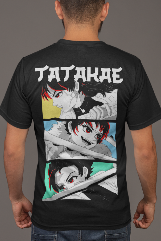 Tatakae - Anime Black Color Classic T-Shirt