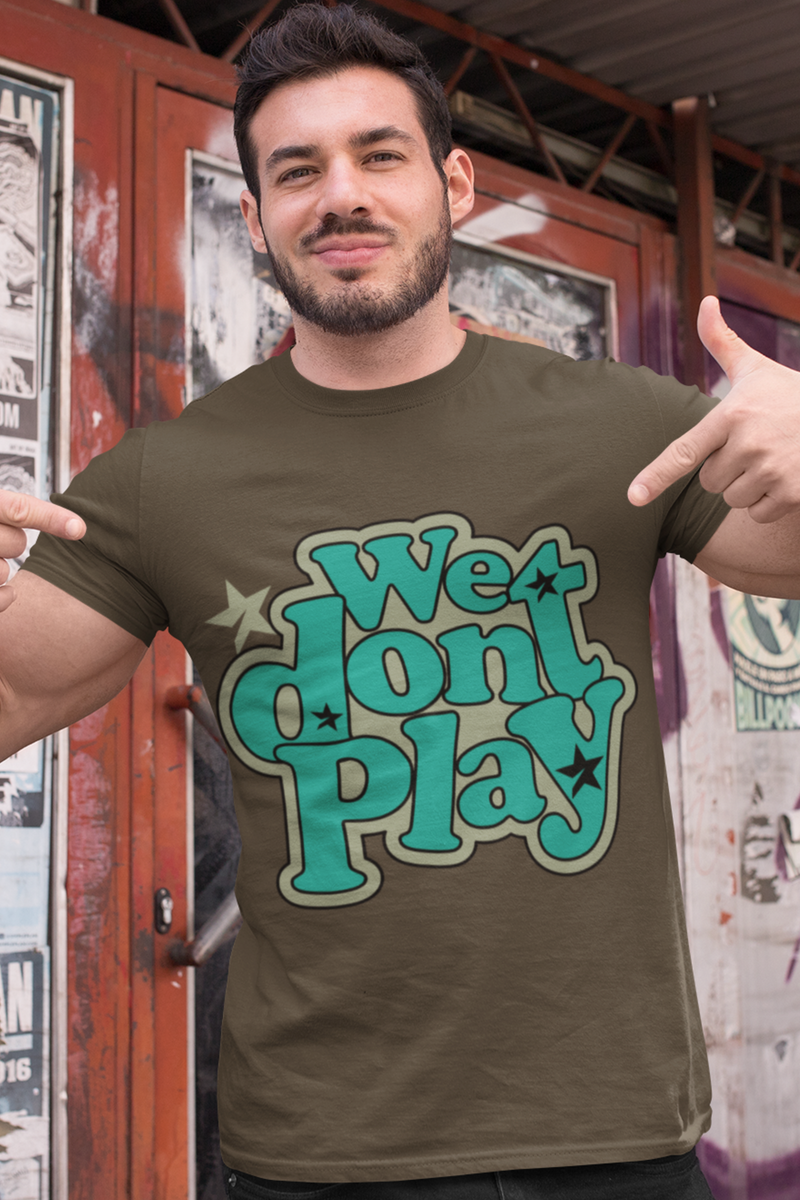 Olive Green Classic Crew Neck T-Shirt
