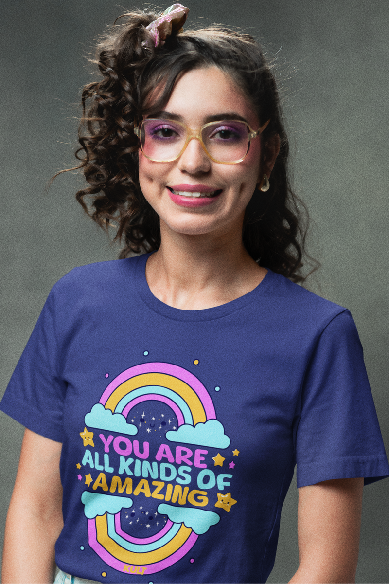 You Are Amazing Royal Blue Classic T-Shirt For Women